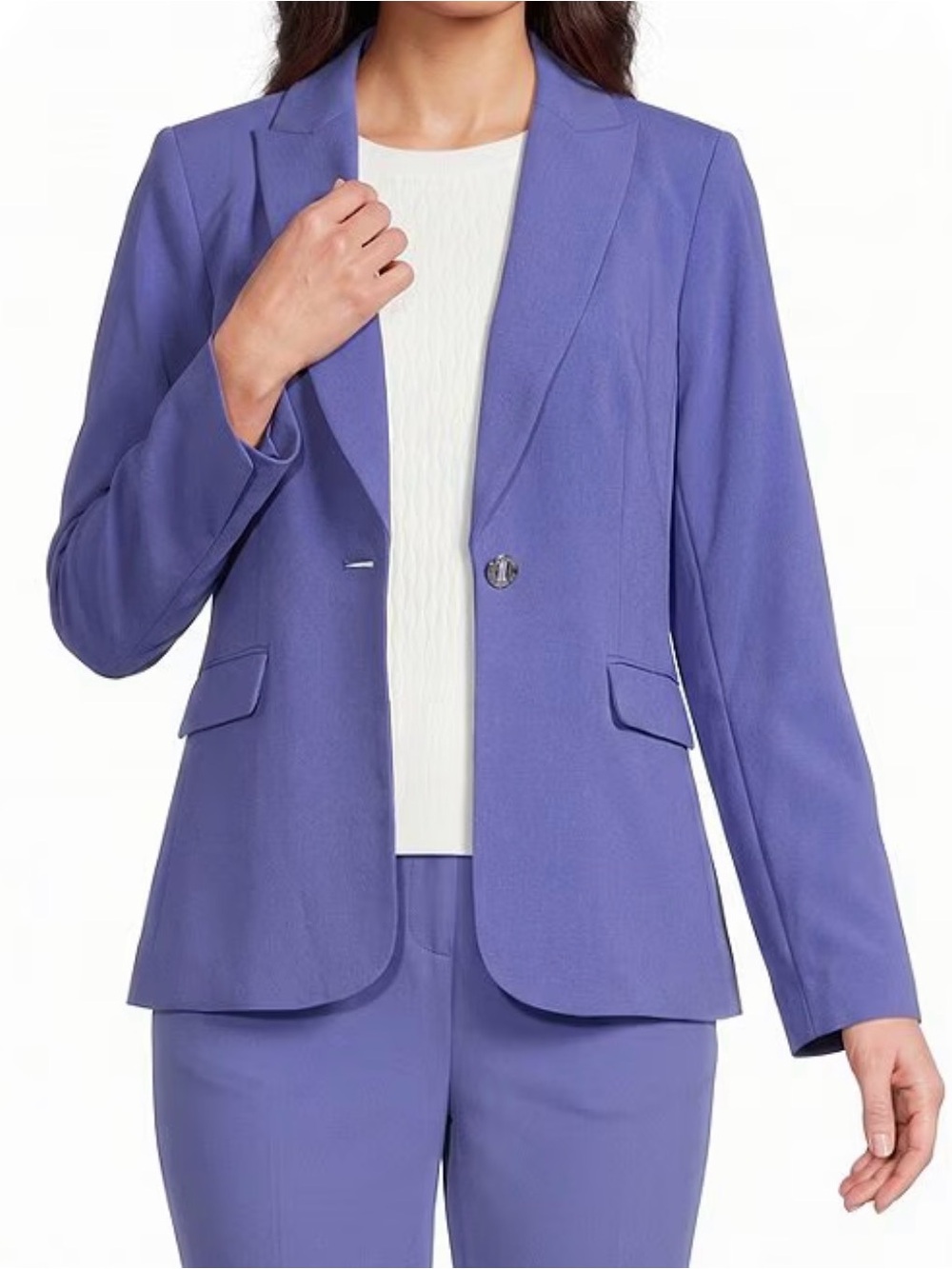 Calvin Klein Lilac Suit Set- blazer and pants